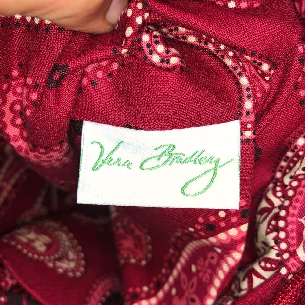Vera Bradley Retired Rare Mesa Red Hipster Bag - Picture 3 of 6